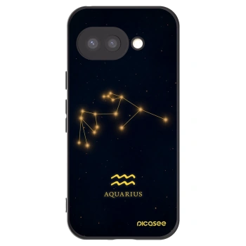 Picasee silikónový čierny obal pre Google Pixel 9a - AQUARIUS