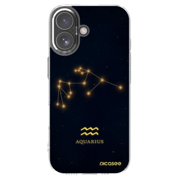 Picasee silikónový prehľadný obal pre Apple iPhone 17 - AQUARIUS