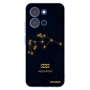 Picasee silikónový prehľadný obal pre Xiaomi Redmi 15C 4G - AQUARIUS