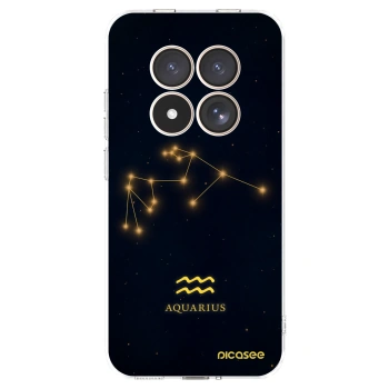 Picasee silikónový prehľadný obal pre Xiaomi Redmi Note 15 Pro 4G - AQUARIUS