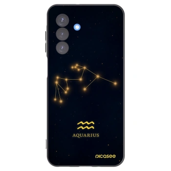 Picasee silikónový čierny obal pre Samsung Galaxy A17 5G - AQUARIUS