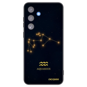 Picasee silikónový čierny obal pre Samsung Galaxy S25 FE 5G - AQUARIUS