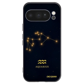 Picasee silikónový čierny obal pre Google Pixel 10 Pro - AQUARIUS