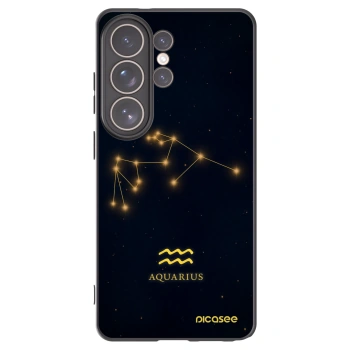 Picasee silikónový čierny obal pre Samsung Galaxy S26 Ultra - AQUARIUS