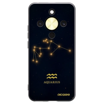 Picasee silikónový čierny obal pre Honor Magic8 Lite 5G - AQUARIUS