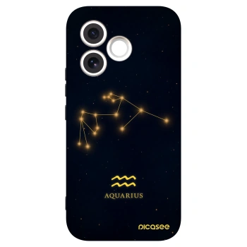Picasee silikónový čierny obal pre Honor 600 Lite - AQUARIUS