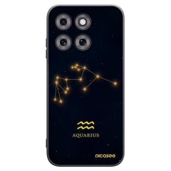 Picasee silikónový čierny obal pre Motorola Moto G77 - AQUARIUS