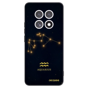 Picasee silikónový čierny obal pre Xiaomi Redmi Note 15 5G - AQUARIUS