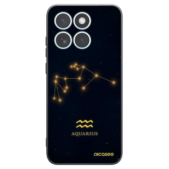 Picasee silikónový čierny obal pre Motorola Edge 70 Fusion - AQUARIUS