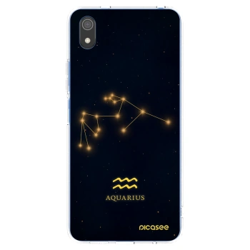 Picasee silikónový prehľadný obal pre Xiaomi Redmi 7A - AQUARIUS