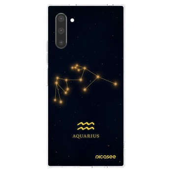 Picasee silikónový prehľadný obal pre Samsung Galaxy Note 10 N970F - AQUARIUS