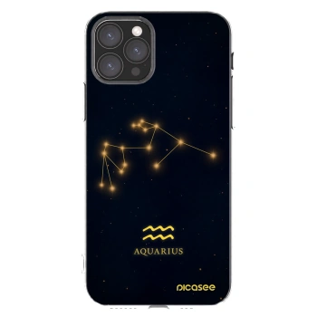 Picasee silikónový prehľadný obal pre Apple iPhone 11 Pro - AQUARIUS