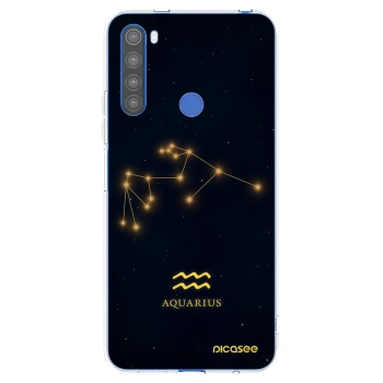 Picasee silikónový prehľadný obal pre Xiaomi Redmi Note 8T - AQUARIUS