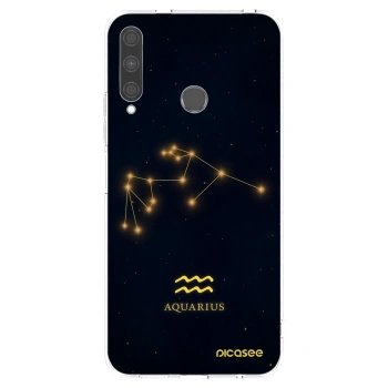 Picasee silikónový prehľadný obal pre Huawei P40 Lite E - AQUARIUS