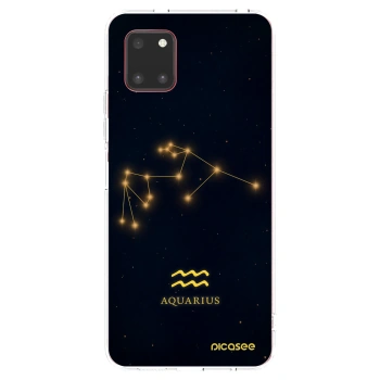 Picasee silikónový prehľadný obal pre Samsung Galaxy Note 10 Lite N770F - AQUARIUS