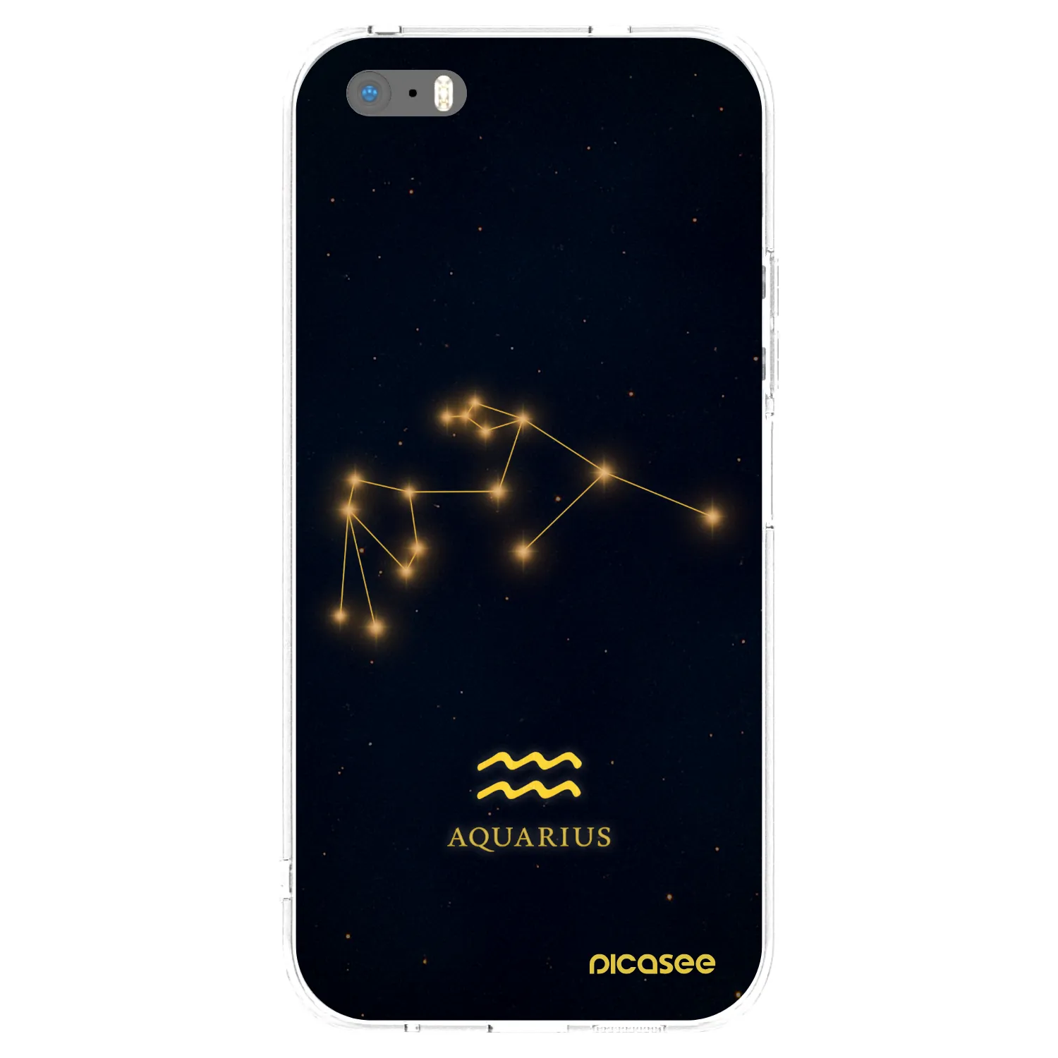 Picasee silikónový prehľadný obal pre Apple iPhone 6 Plus/6S Plus - AQUARIUS