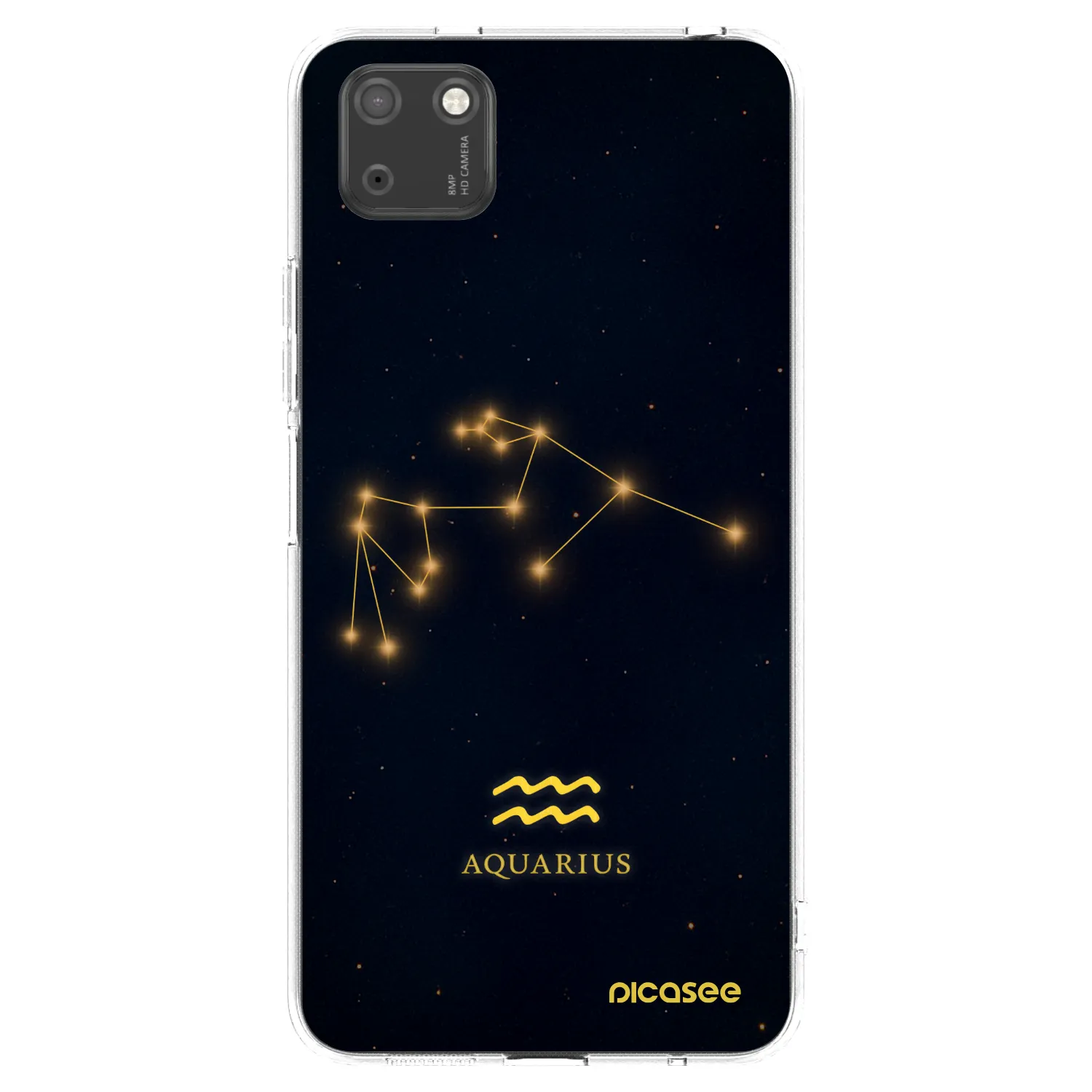 Picasee silikónový prehľadný obal pre Huawei Y5P - AQUARIUS