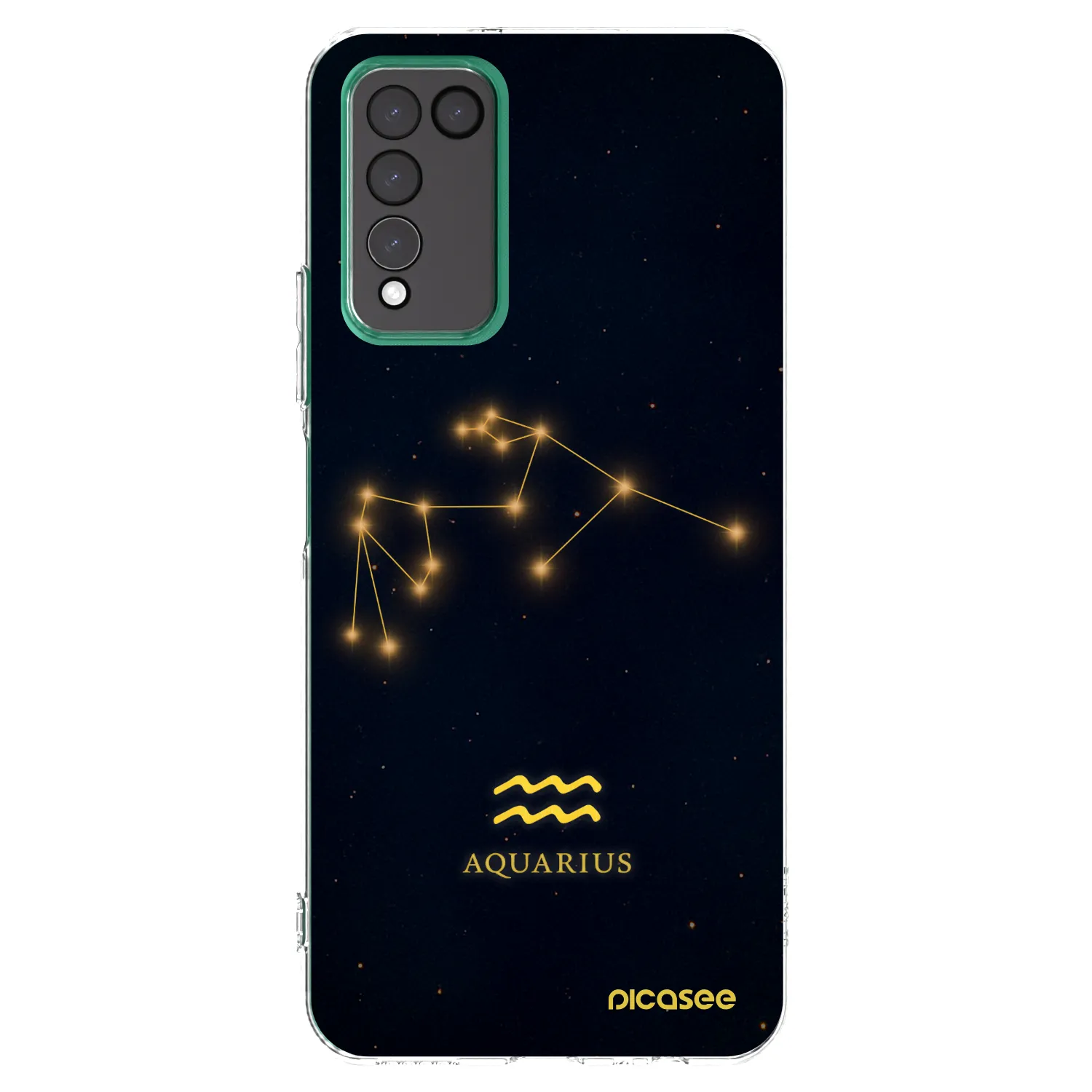 Picasee silikónový prehľadný obal pre Honor 10X Lite - AQUARIUS