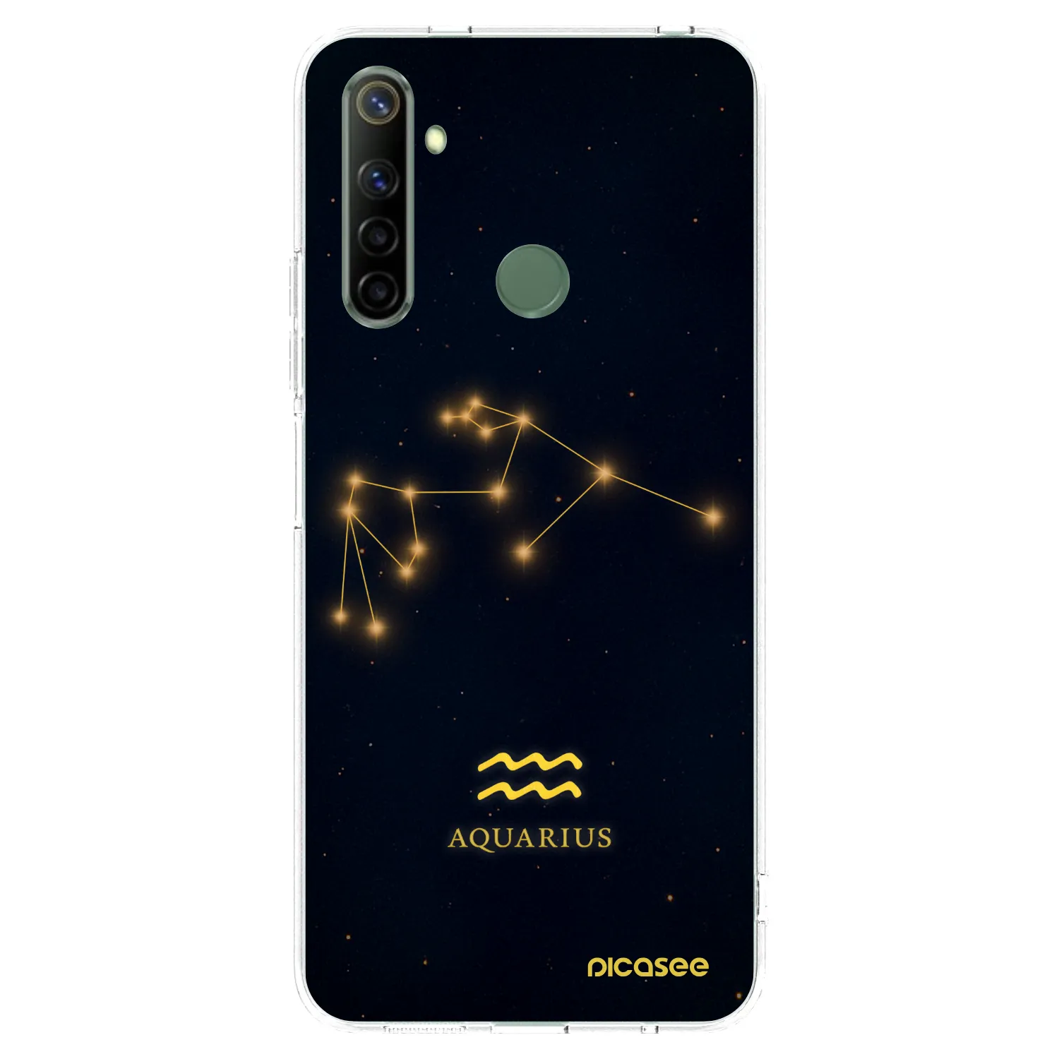 Picasee silikónový prehľadný obal pre Realme 6i - AQUARIUS