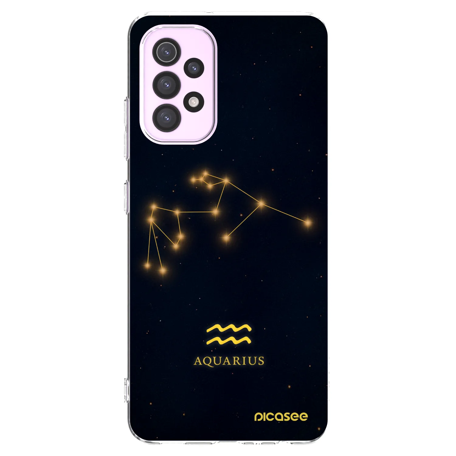 Picasee silikónový prehľadný obal pre Samsung Galaxy A32 5G A326B - AQUARIUS