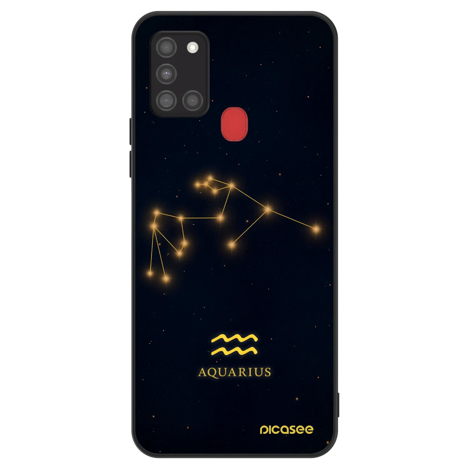 Picasee ULTIMATE CASE pro Samsung Galaxy A21s - AQUARIUS
