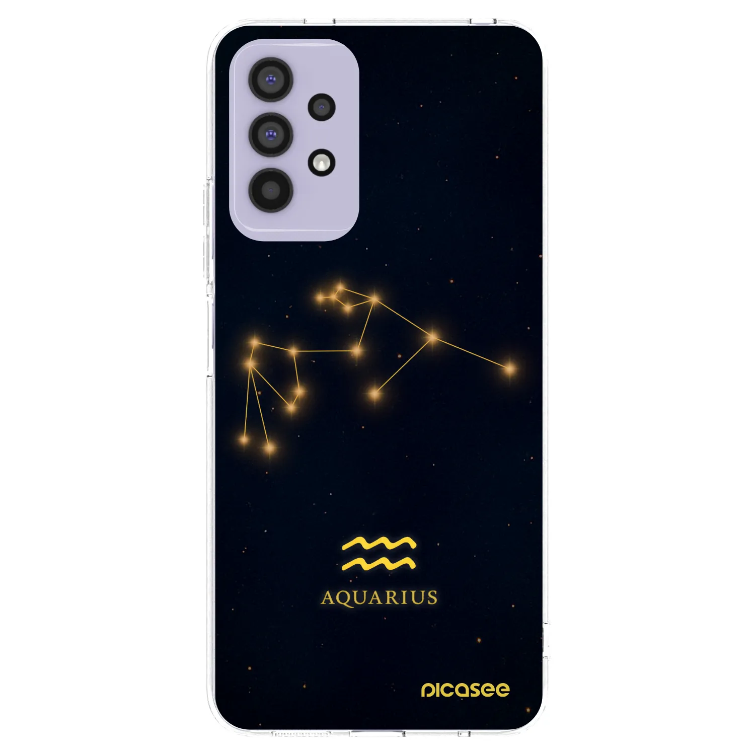 Picasee silikónový prehľadný obal pre Samsung Galaxy A32 4G SM-A325F - AQUARIUS