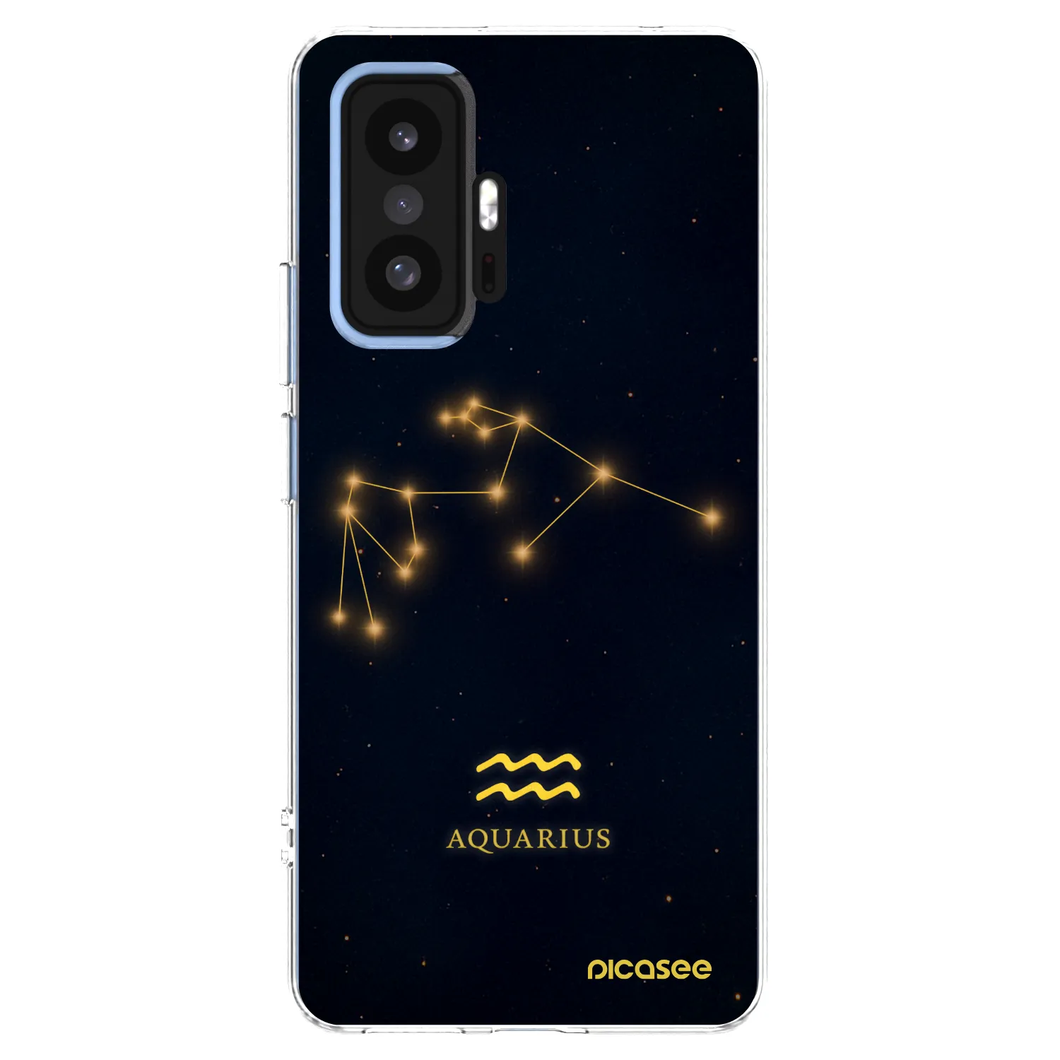 Picasee silikónový prehľadný obal pre Xiaomi 11T - AQUARIUS
