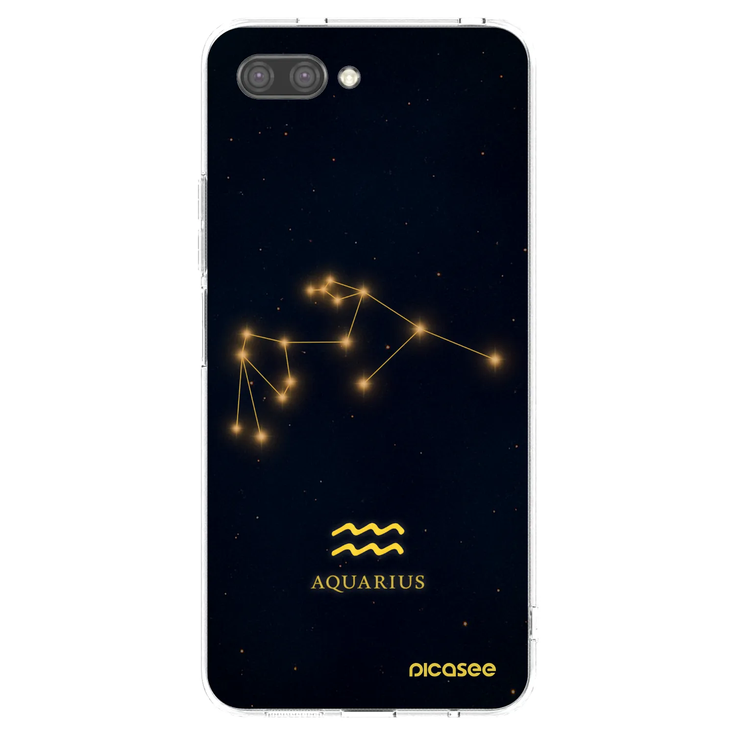 Picasee silikónový prehľadný obal pre Honor 10 - AQUARIUS