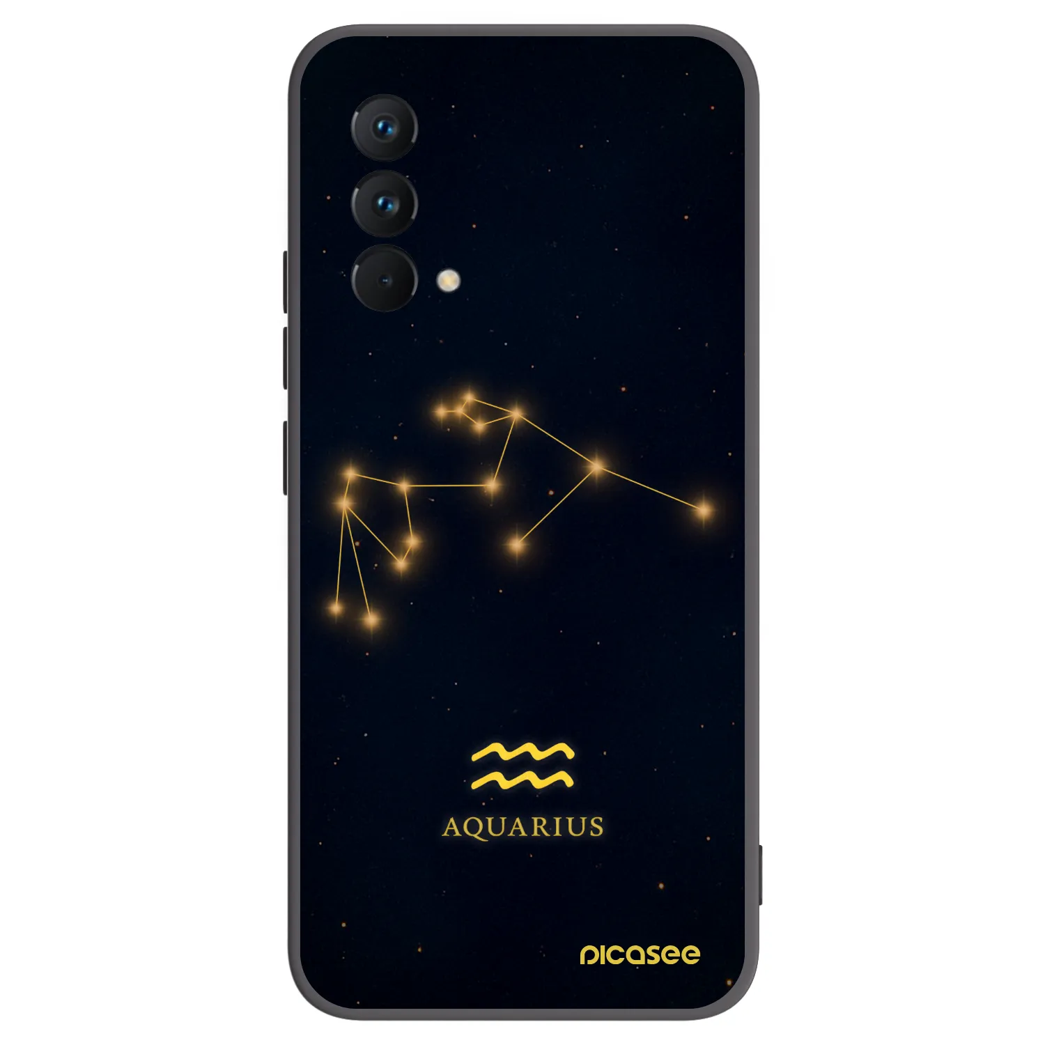 Picasee silikónový čierny obal pre Realme GT Master Edition 5G - AQUARIUS