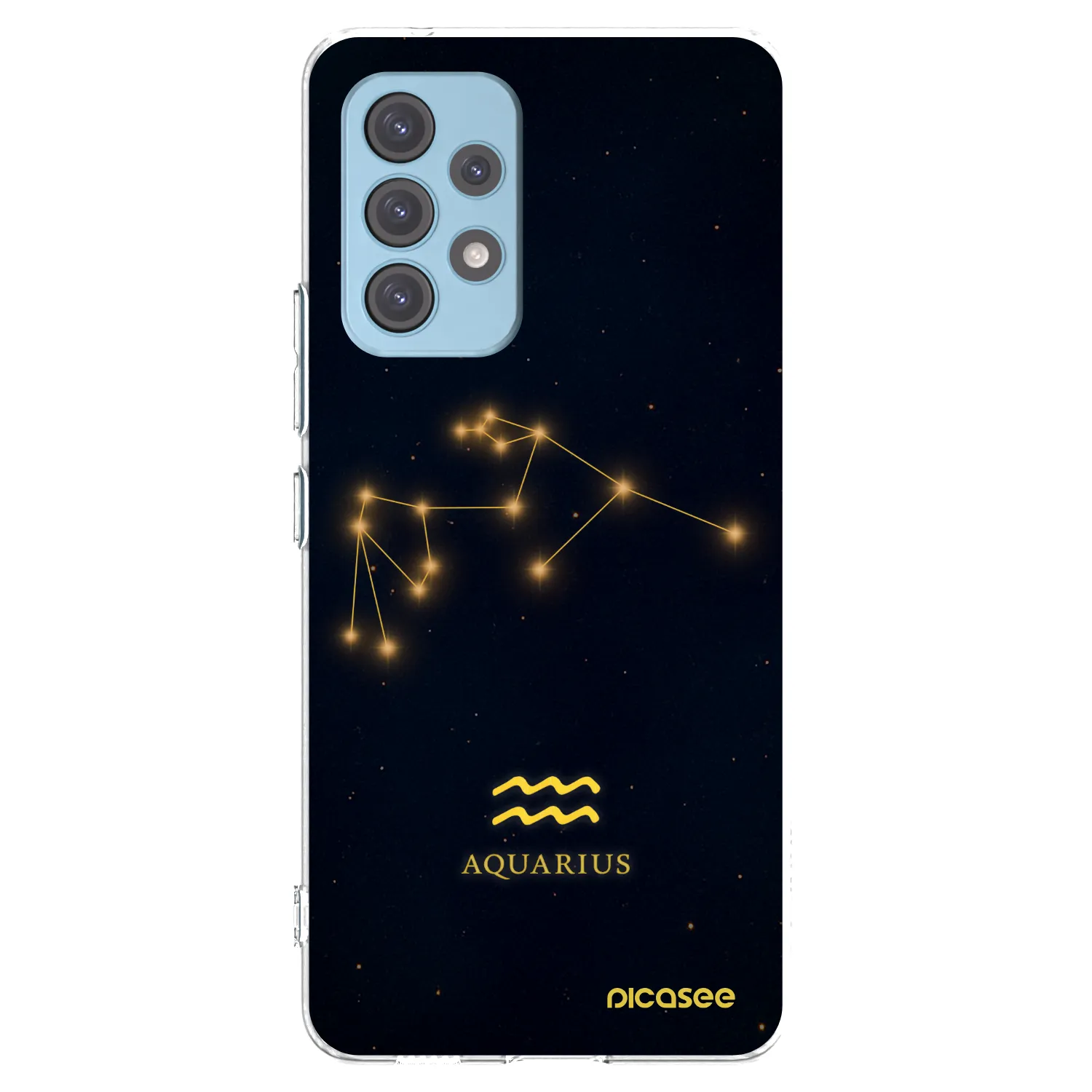 Silikónový prehľadný obal pre Samsung Galaxy A53 5G A536 - AQUARIUS