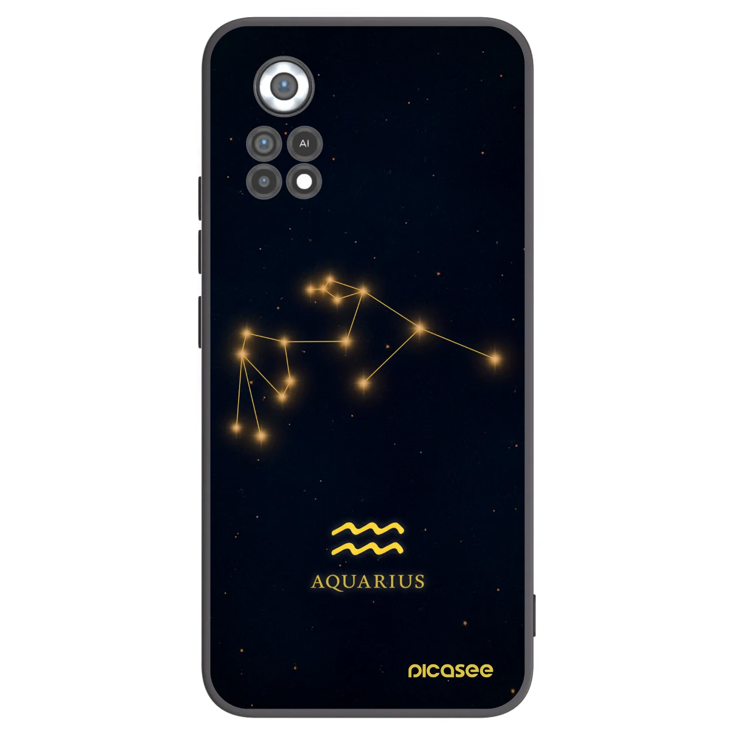 Picasee silikónový čierny obal pre Xiaomi Poco X4 Pro 5G - AQUARIUS