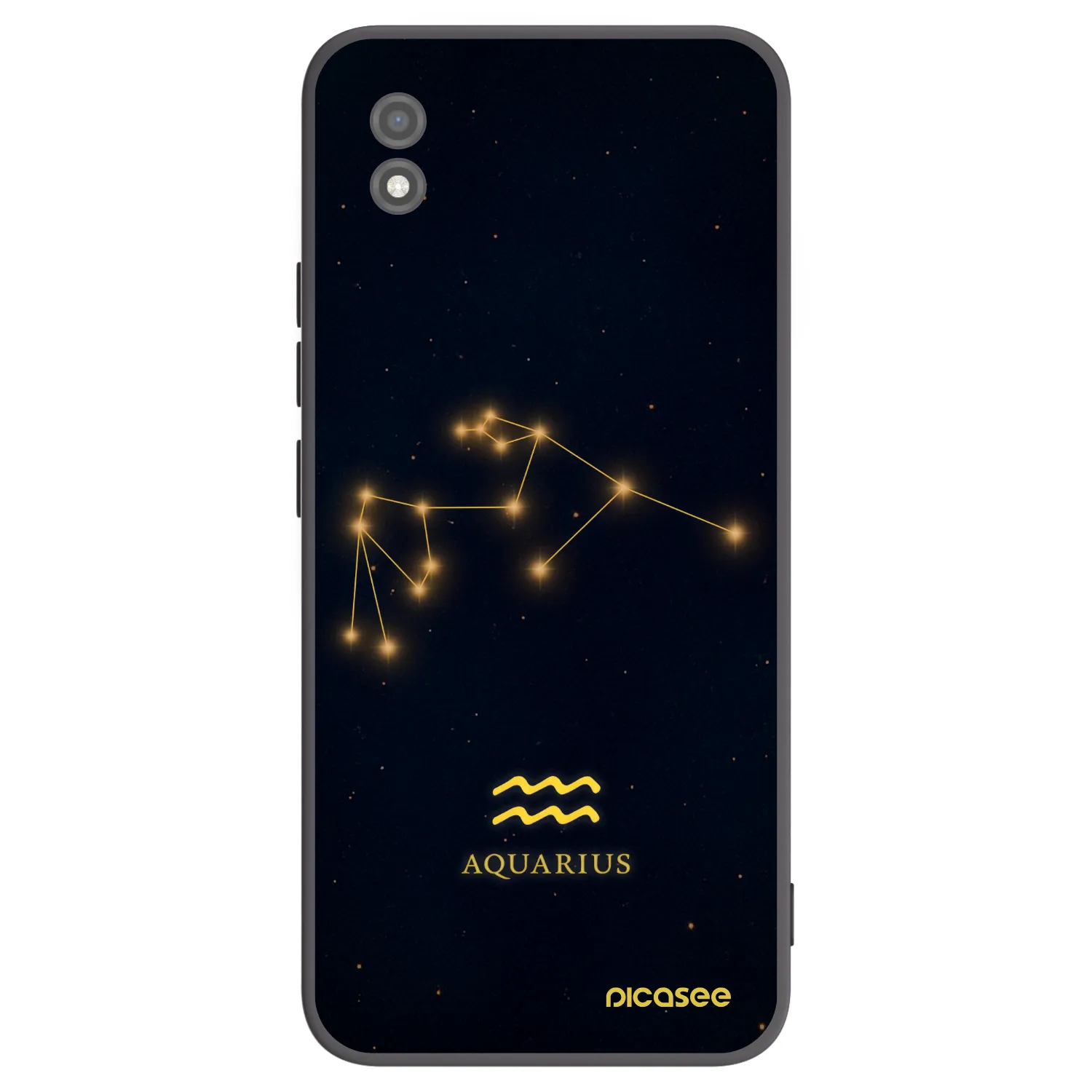 Picasee silikónový čierny obal pre Realme C11 (2021) - AQUARIUS