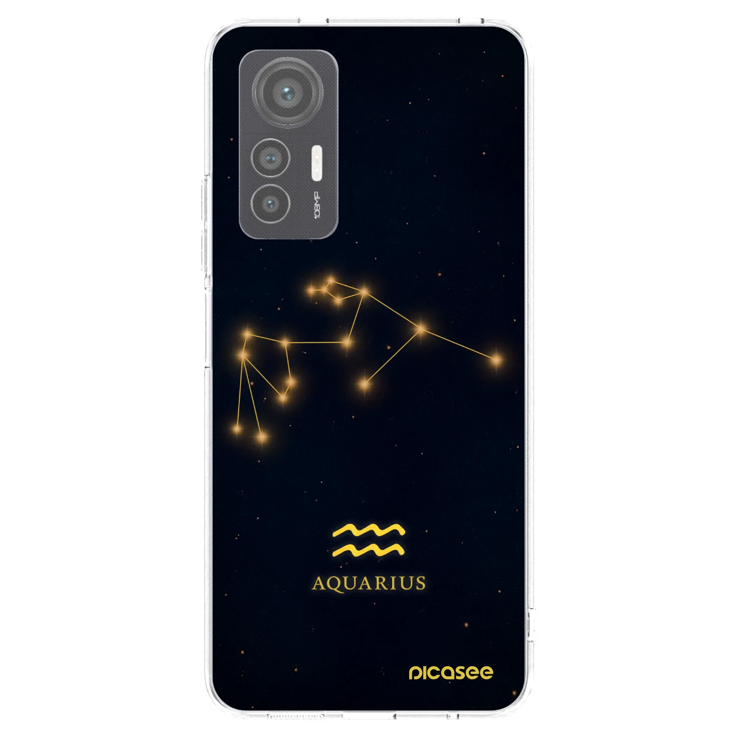 Picasee silikónový prehľadný obal pre Xiaomi 12 Lite - AQUARIUS