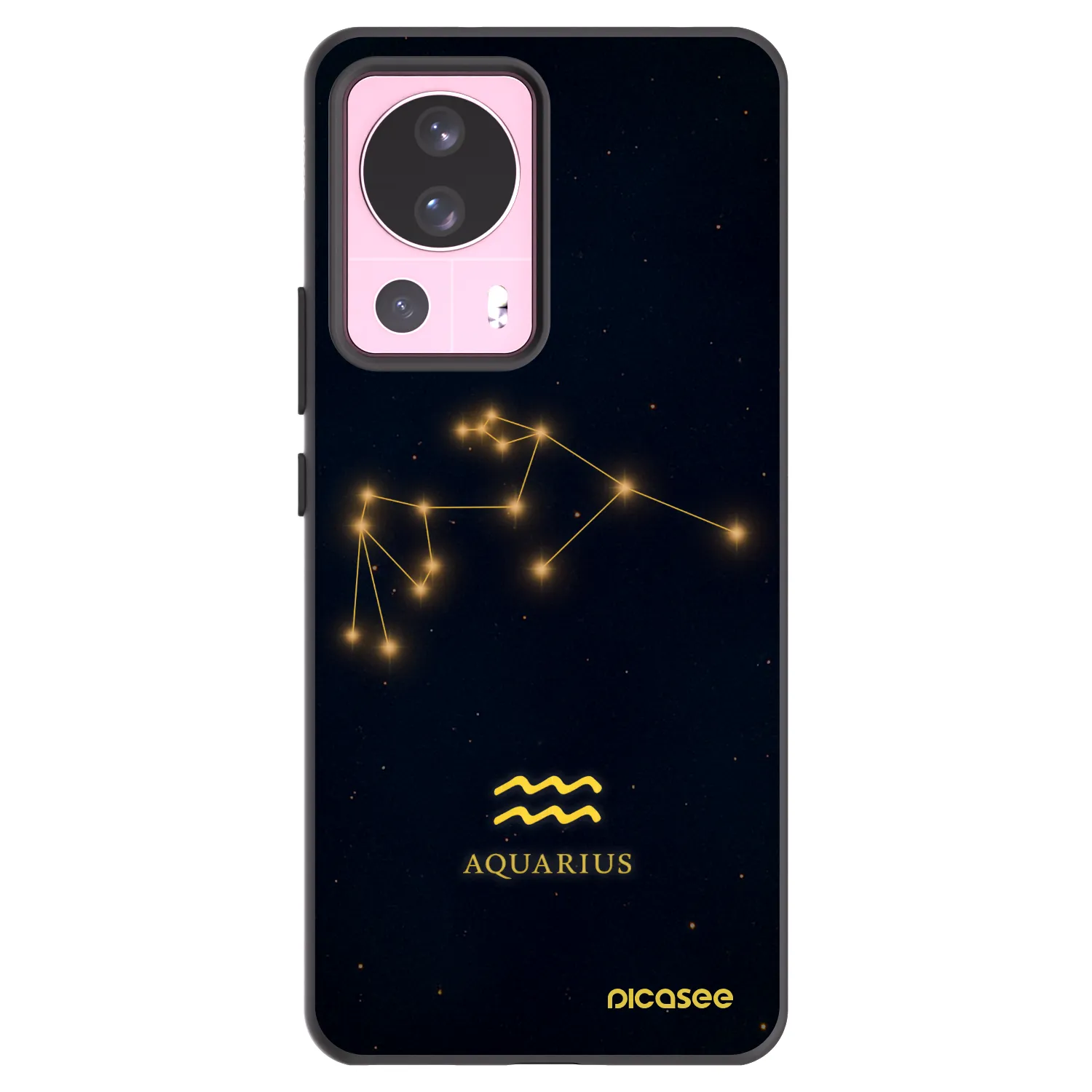 Picasee silikónový čierny obal pre Xiaomi 13 Lite - AQUARIUS