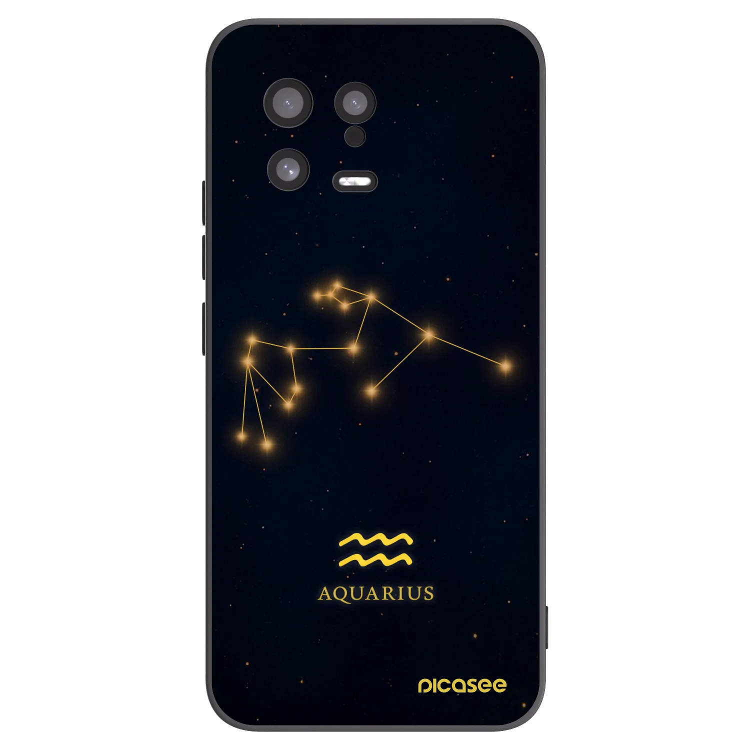 Silikónový čierny obal pre Xiaomi 13 - AQUARIUS
