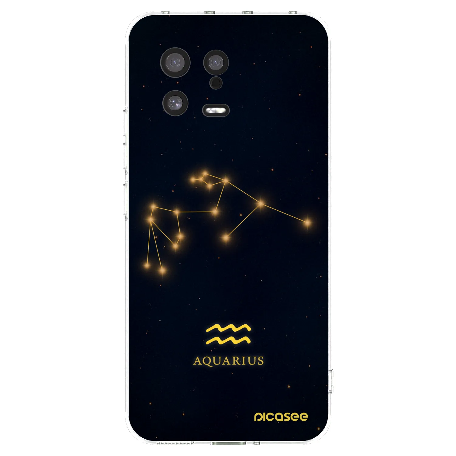 Silikónový prehľadný obal pre Xiaomi 13 - AQUARIUS