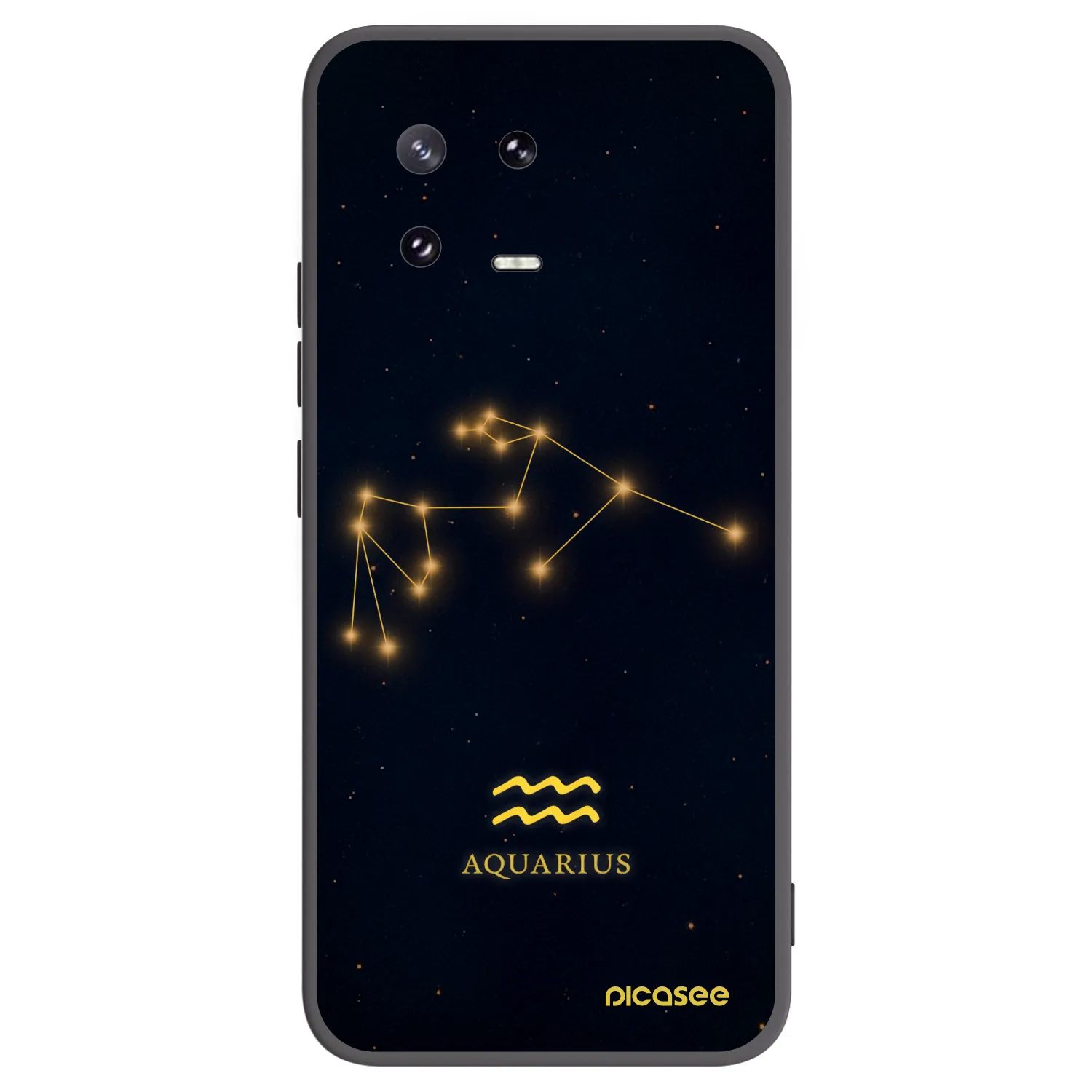 Picasee silikónový čierny obal pre Xiaomi 13 Pro - AQUARIUS