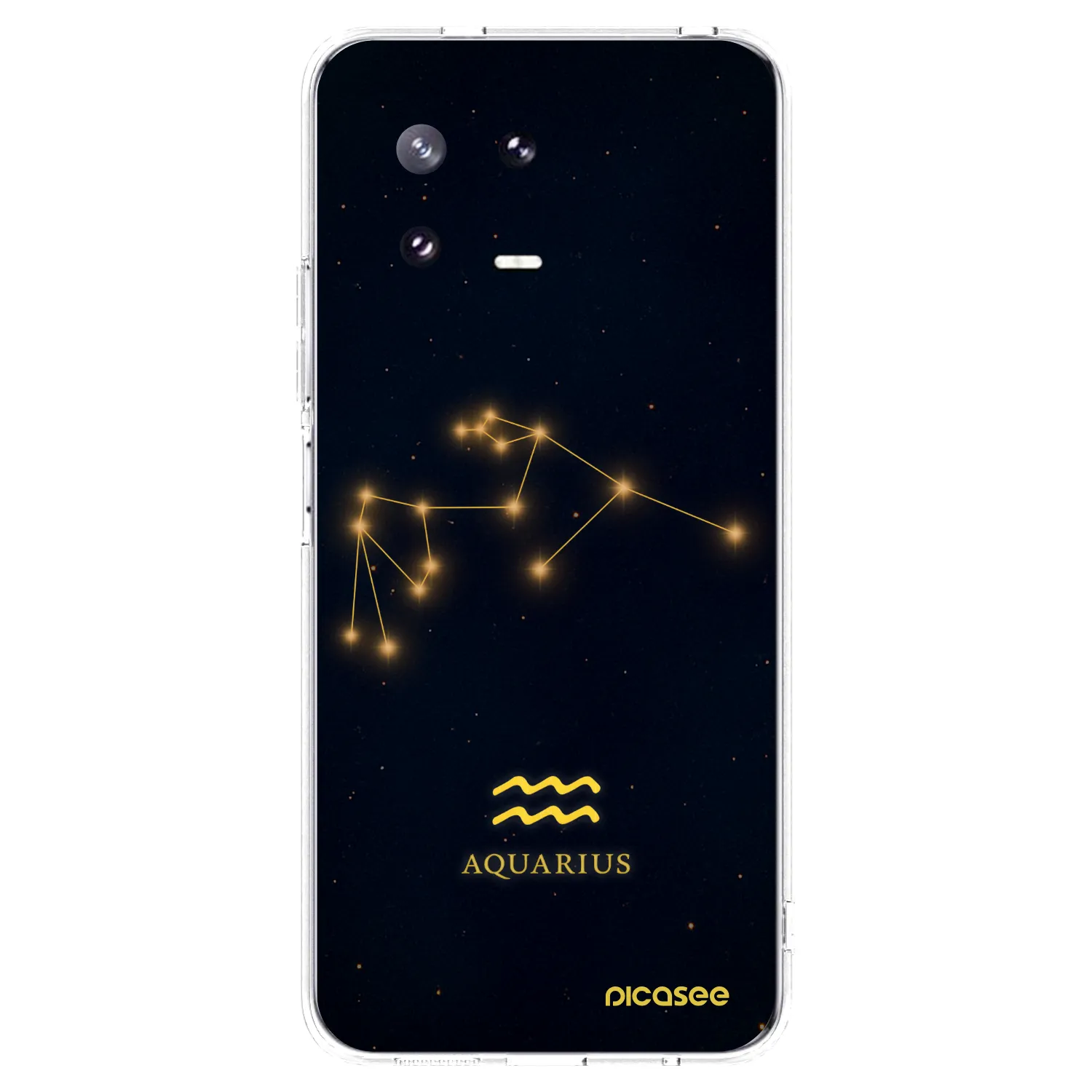 Picasee silikónový prehľadný obal pre Xiaomi 13 Pro - AQUARIUS
