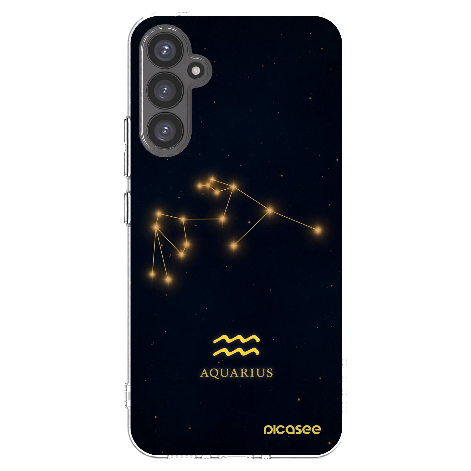 Picasee silikónový prehľadný obal pre Samsung Galaxy A34 5G A346B - AQUARIUS