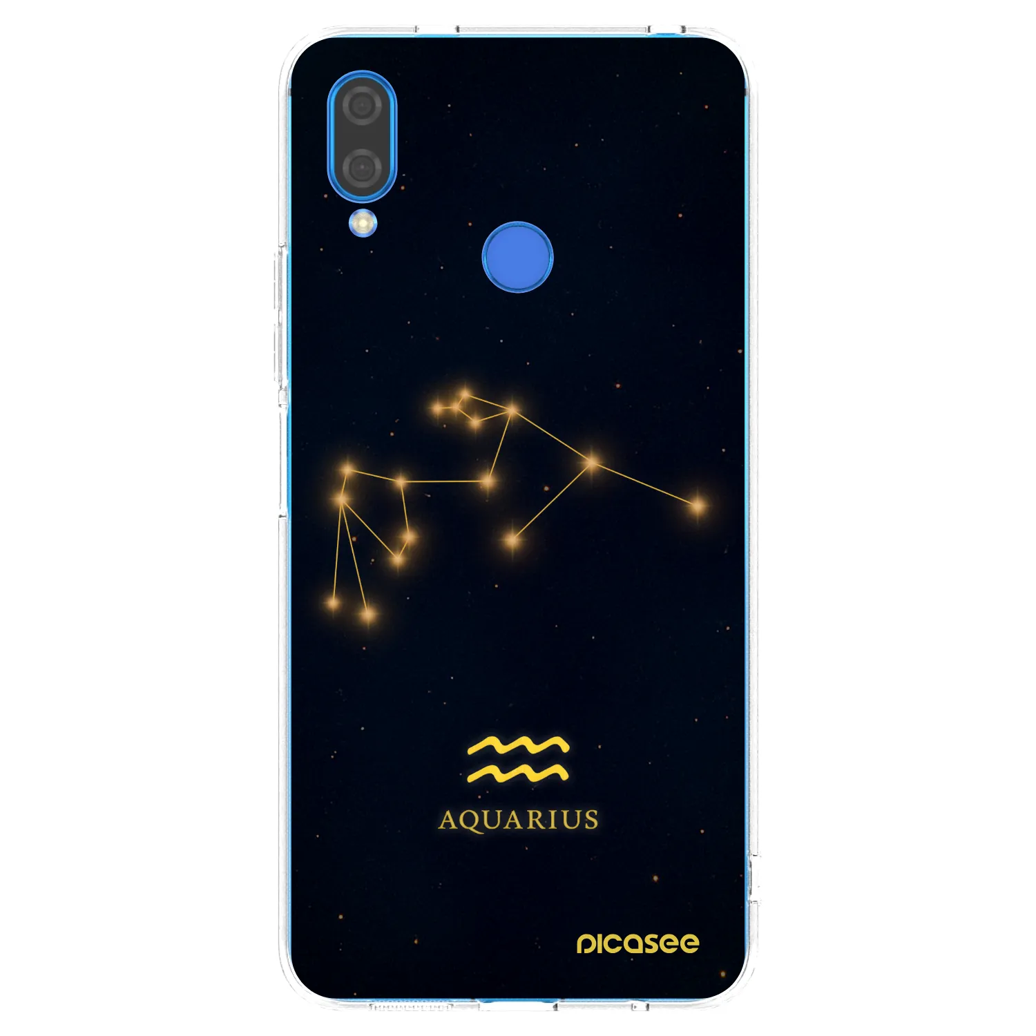 Picasee silikónový prehľadný obal pre Huawei Nova 3 - AQUARIUS