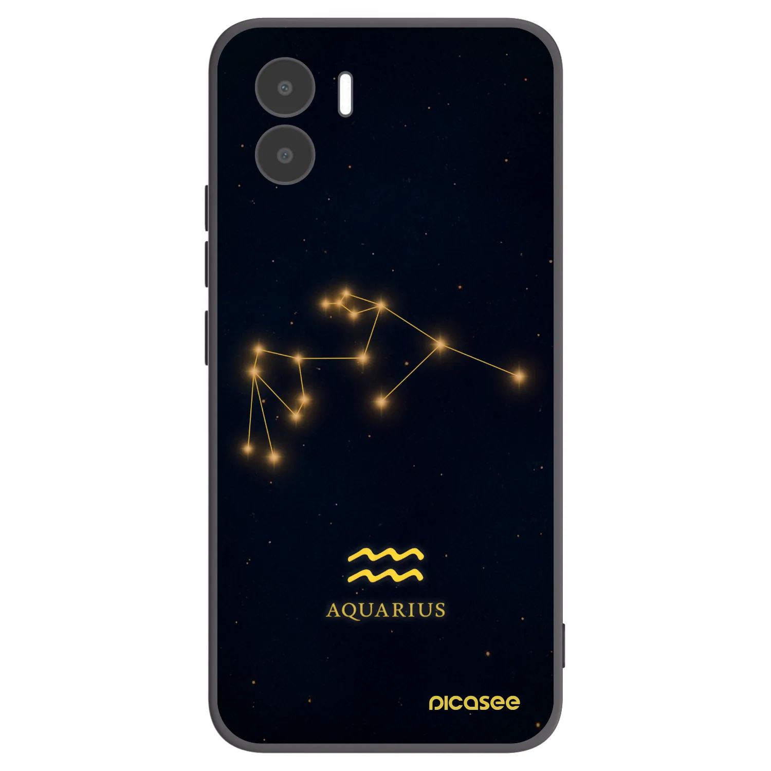 Picasee silikónový čierny obal pre Xiaomi Redmi A2 - AQUARIUS