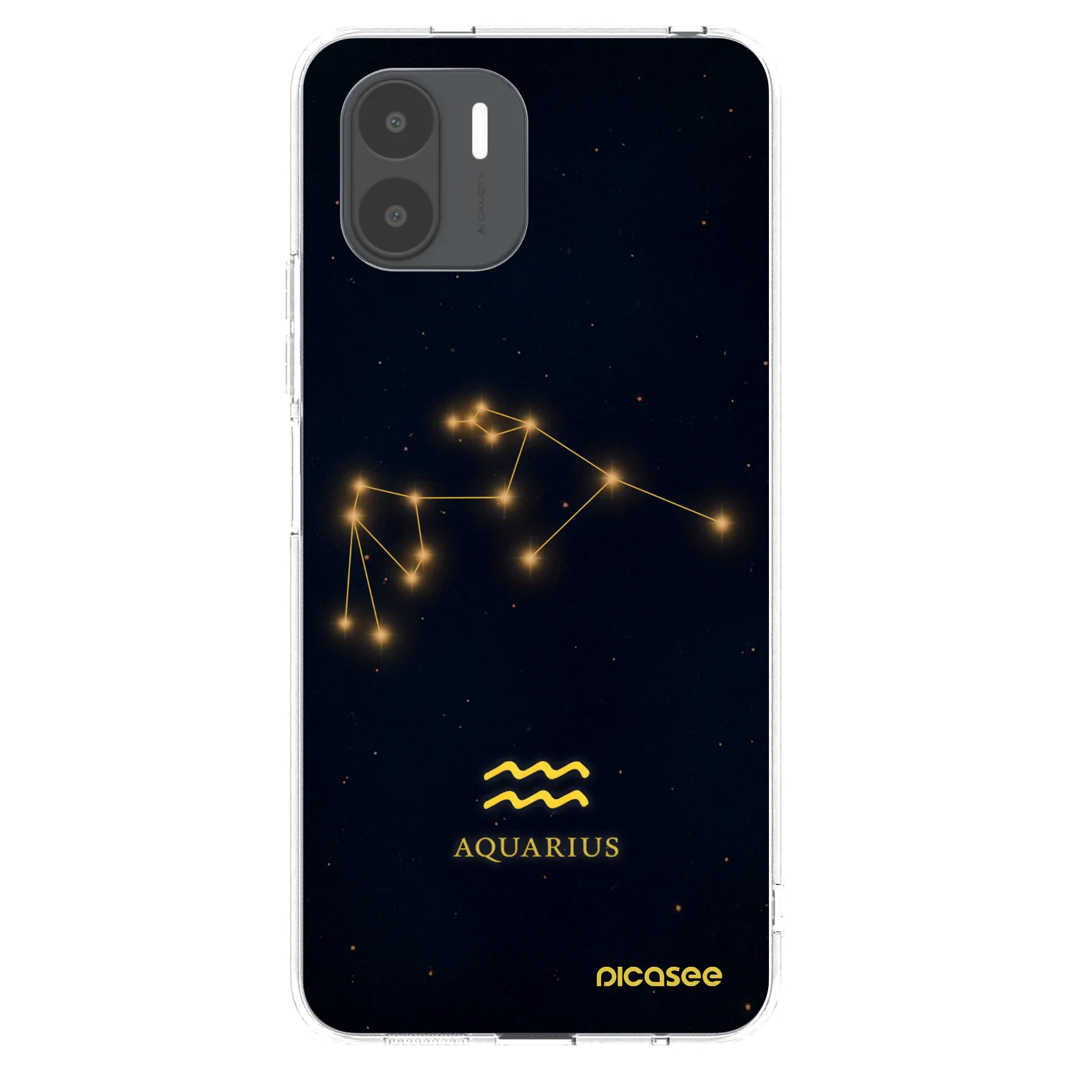 Picasee silikónový prehľadný obal pre Xiaomi Redmi A2 - AQUARIUS