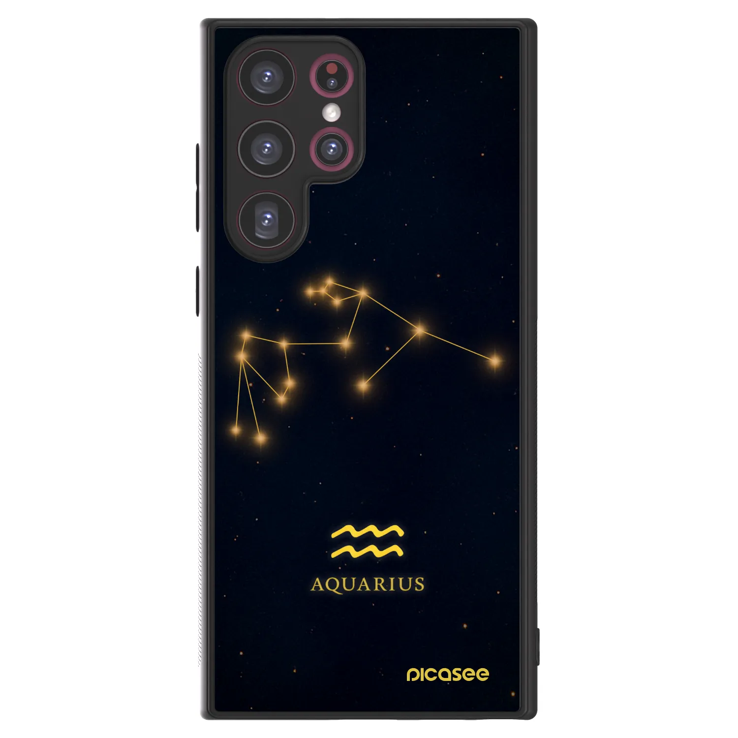 Picasee ULTIMATE CASE PowerShare pro Samsung Galaxy S22 Ultra 5G - AQUARIUS
