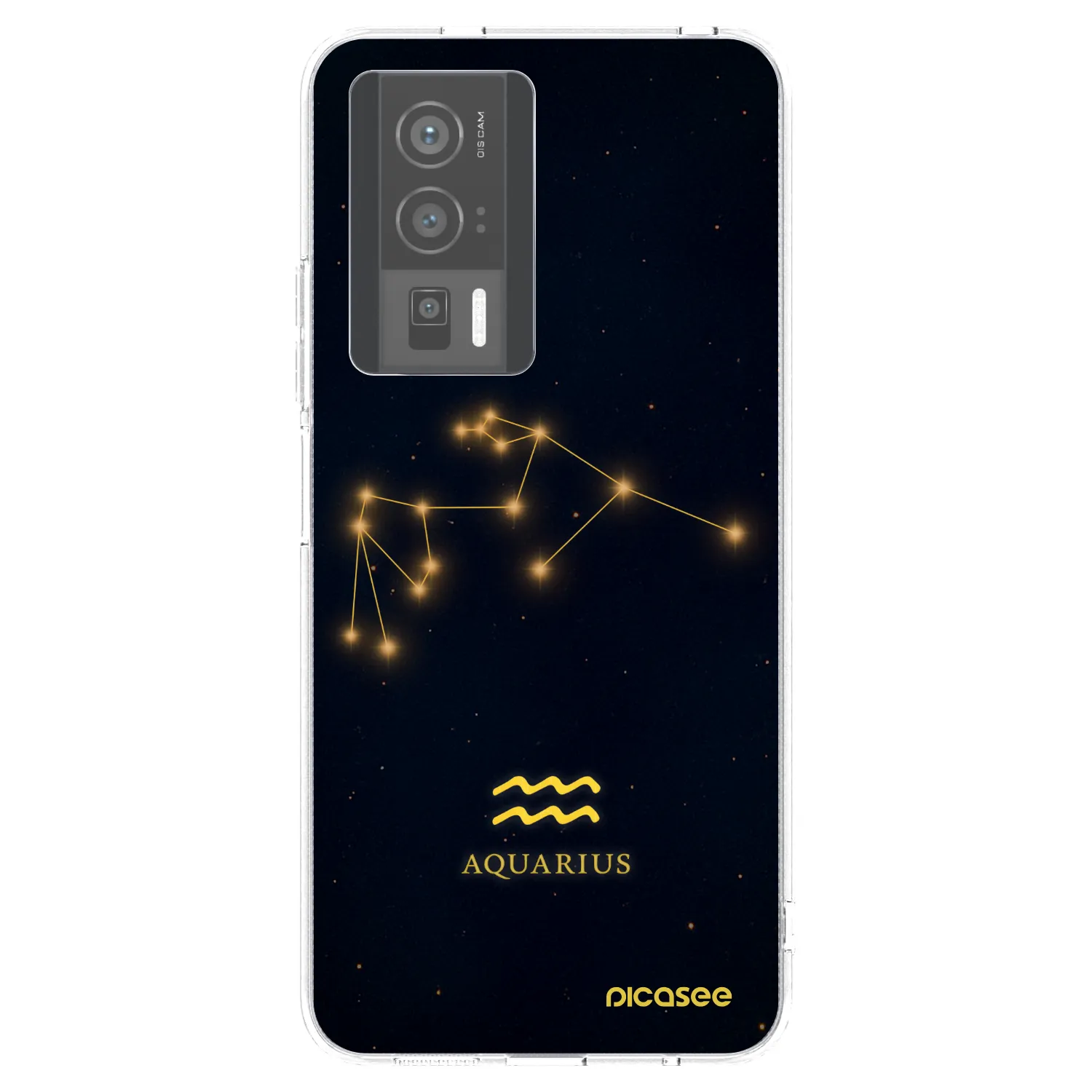 Picasee silikónový prehľadný obal pre Xiaomi Poco F5 Pro 5G - AQUARIUS