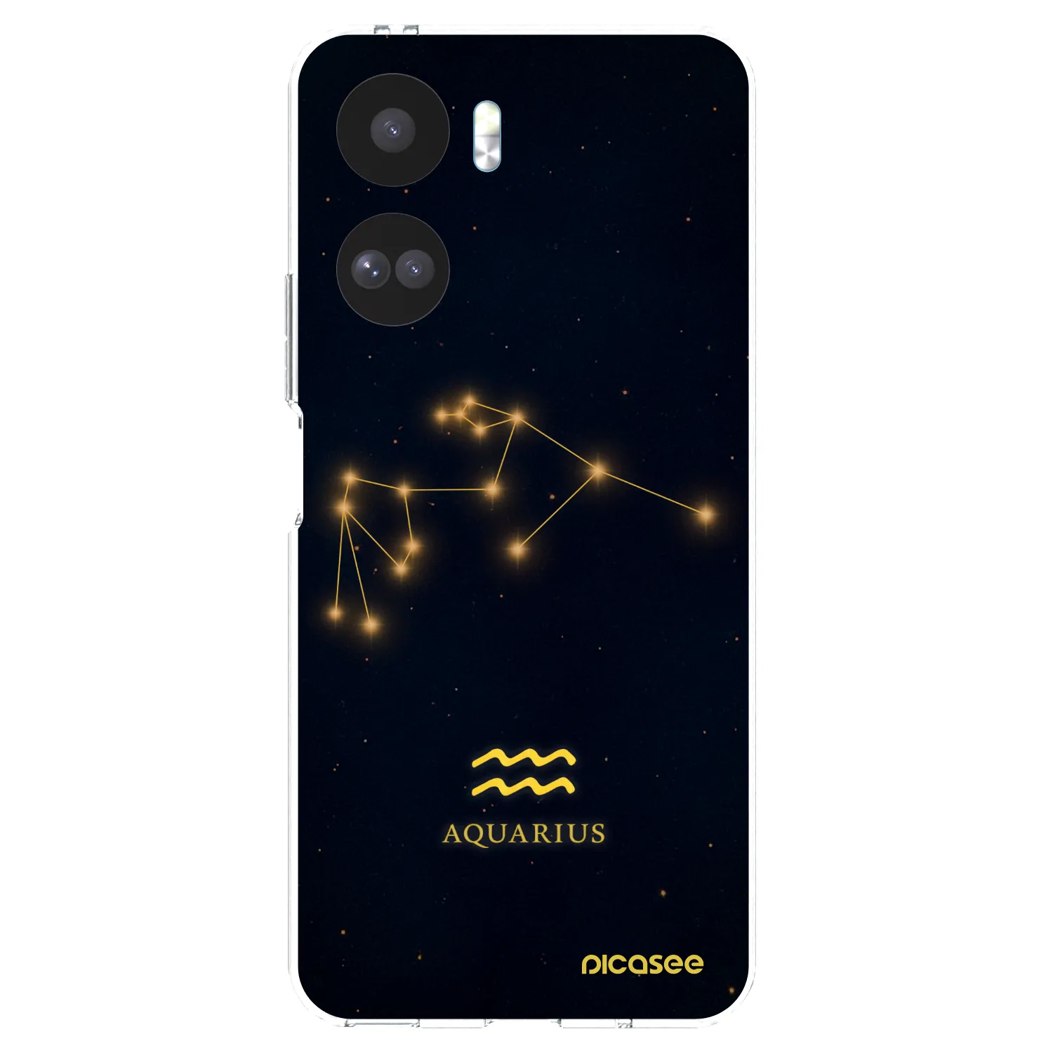 Picasee silikónový prehľadný obal pre Honor 90 Lite 5G - AQUARIUS