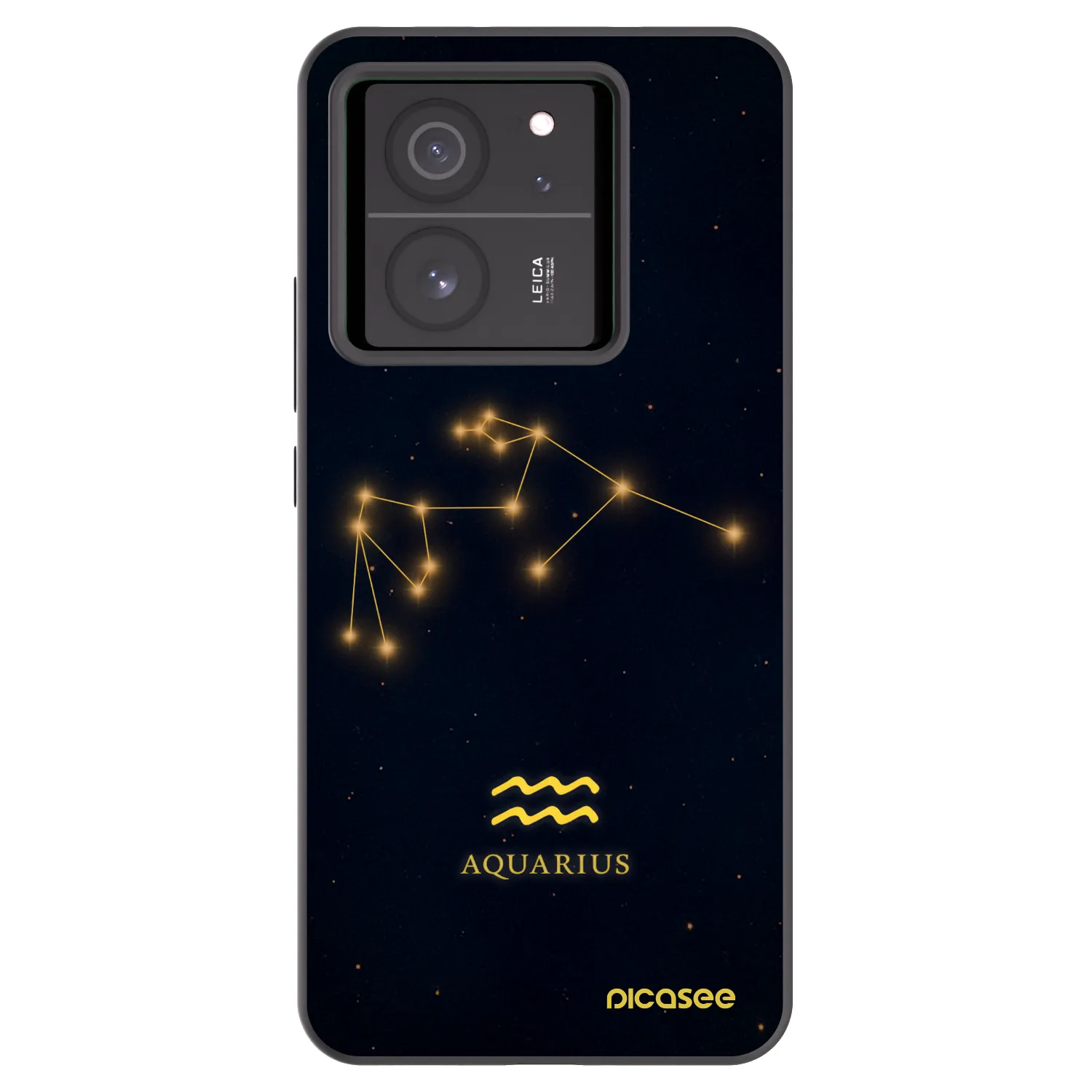 Picasee silikónový čierny obal pre Xiaomi 13T Pro - AQUARIUS