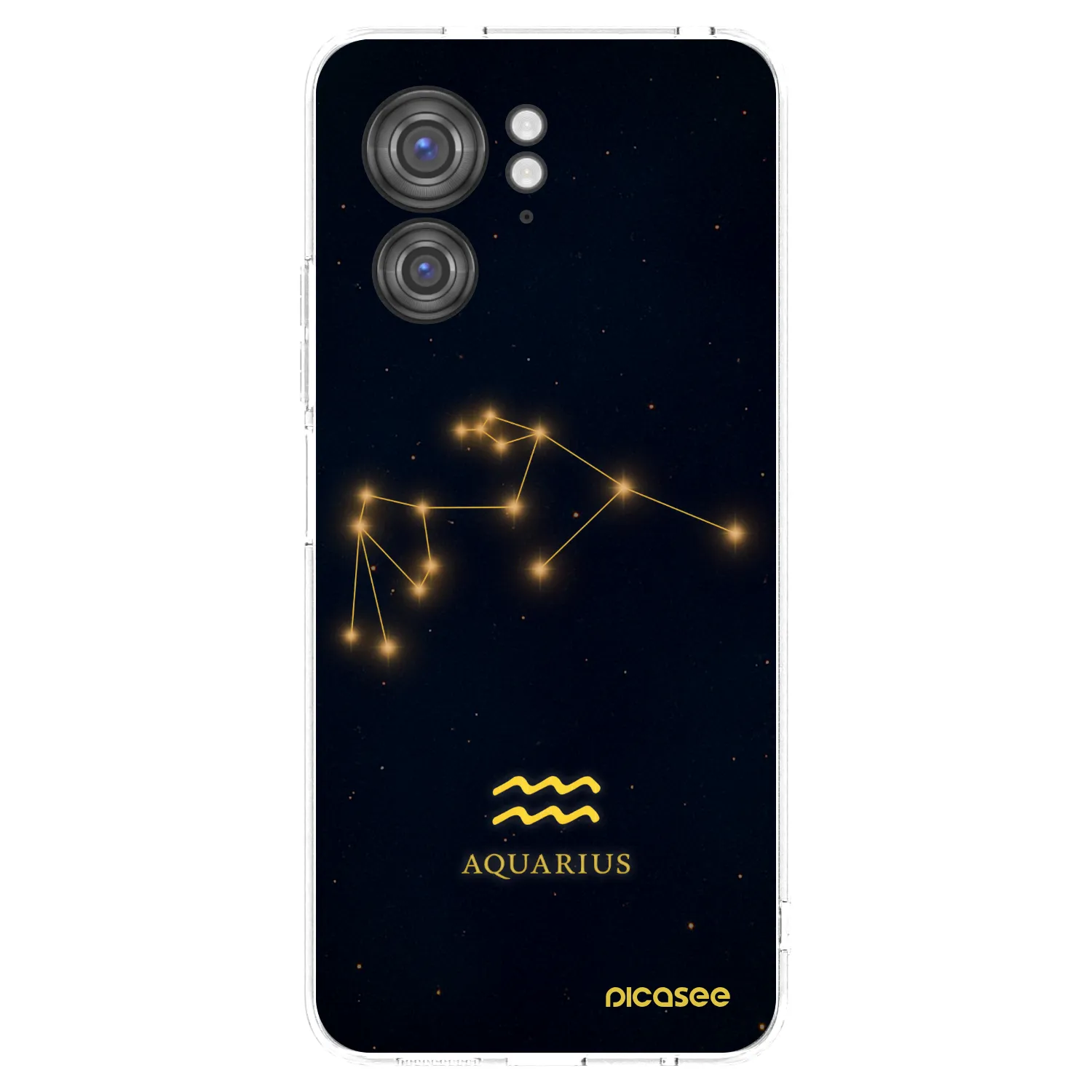 Picasee silikónový prehľadný obal pre Motorola Edge 40 - AQUARIUS