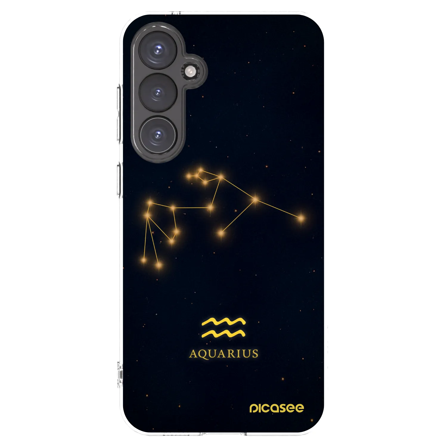 Picasee silikónový prehľadný obal pre Samsung Galaxy S23 FE S711B - AQUARIUS