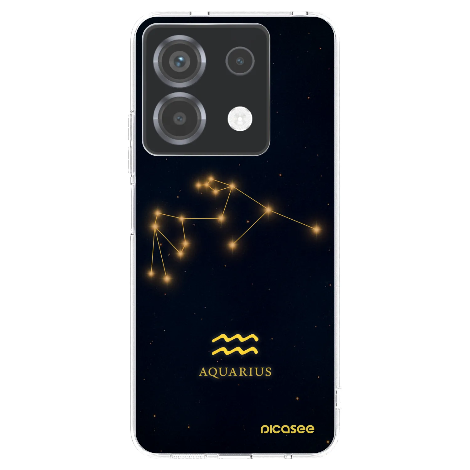 Picasee silikónový prehľadný obal pre Xiaomi Poco X6 - AQUARIUS
