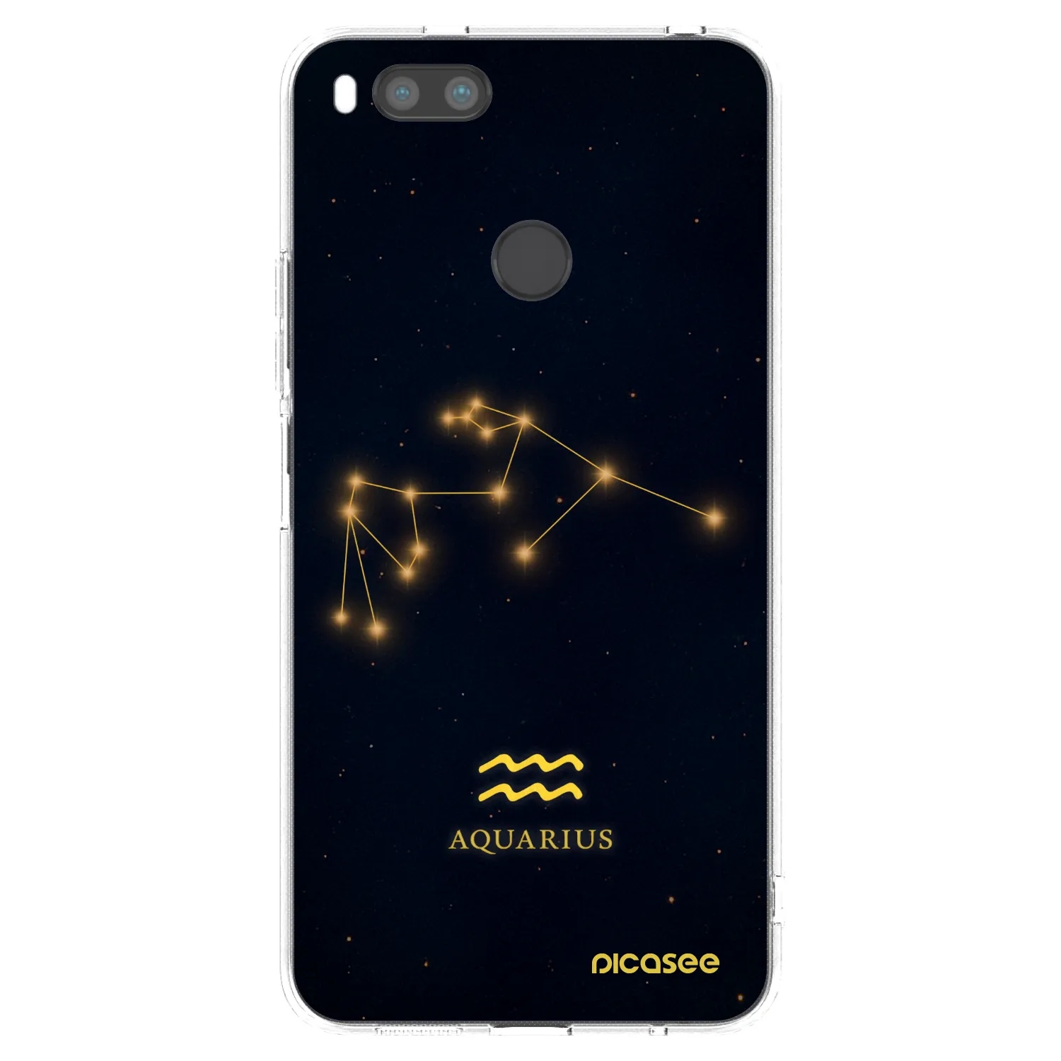 Picasee silikónový prehľadný obal pre Xiaomi Redmi Note 11S 5G - AQUARIUS